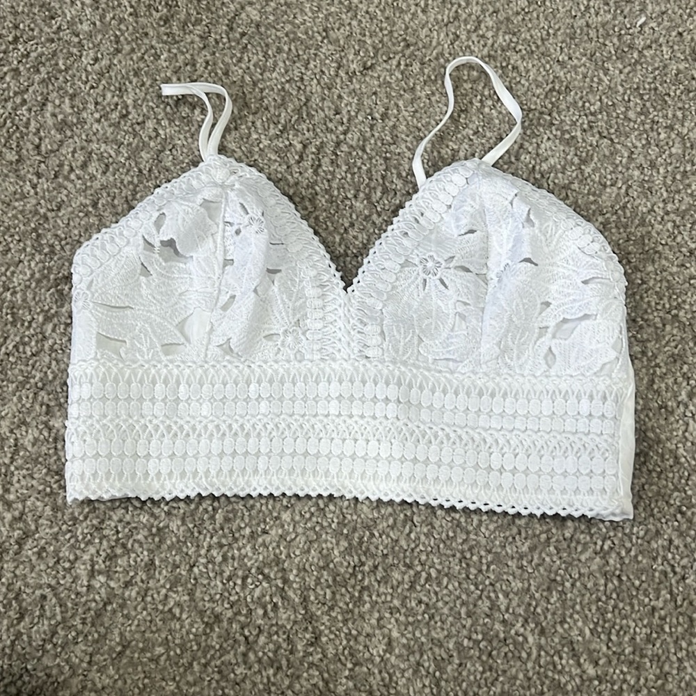 White Lace Bralette